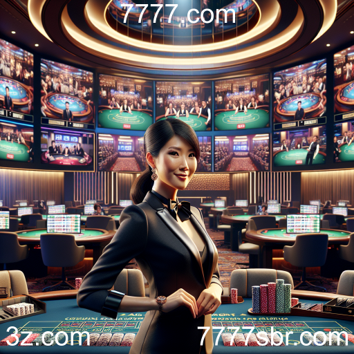 Descubra a Emoção do Cassino Ao Vivo no 7777.com